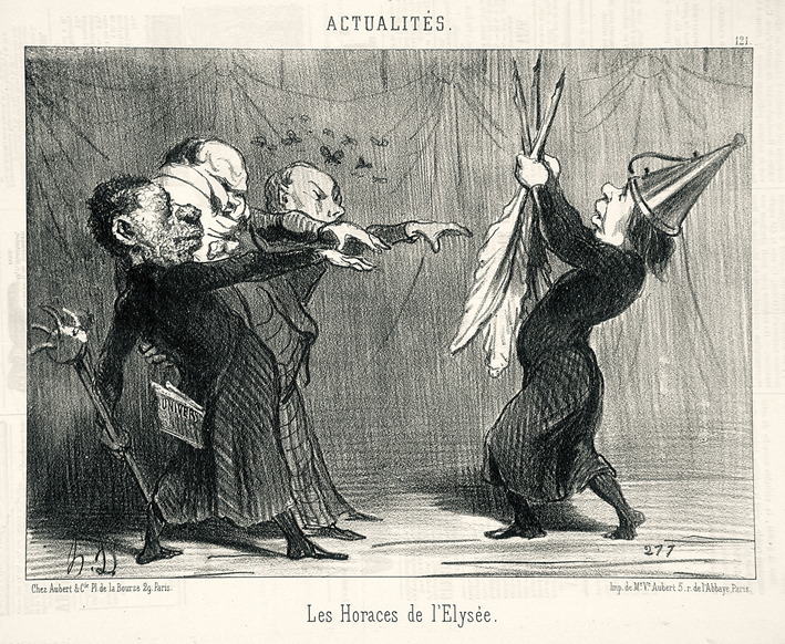  奥诺雷·杜米埃 Honore Daumier ——该霍拉提爱丽舍
